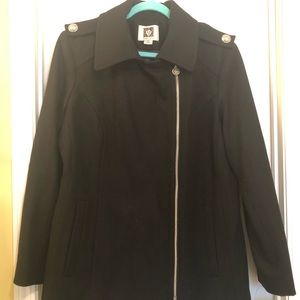 Thick Black Coat $45